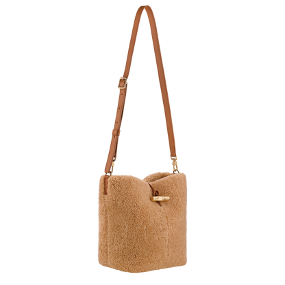 Longchamp Le Roseau Crossbody bag Camel