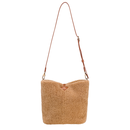 Longchamp Le Roseau Crossbody bag Camel