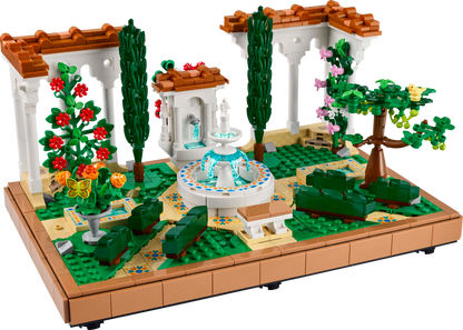 Lego Fountain Garden
