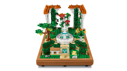 Lego Fountain Garden