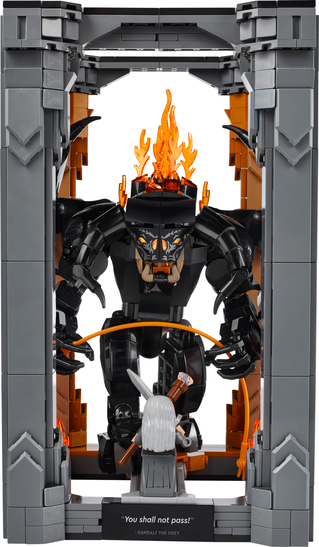 Lego The Lord of the Rings Balrog Book Nook