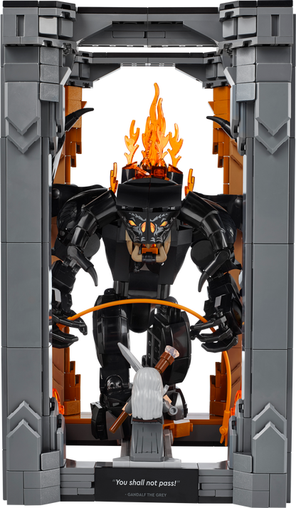 Lego The Lord of the Rings Balrog Book Nook