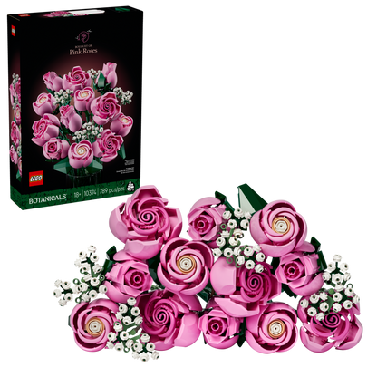Lego Bouquet of Pink Roses