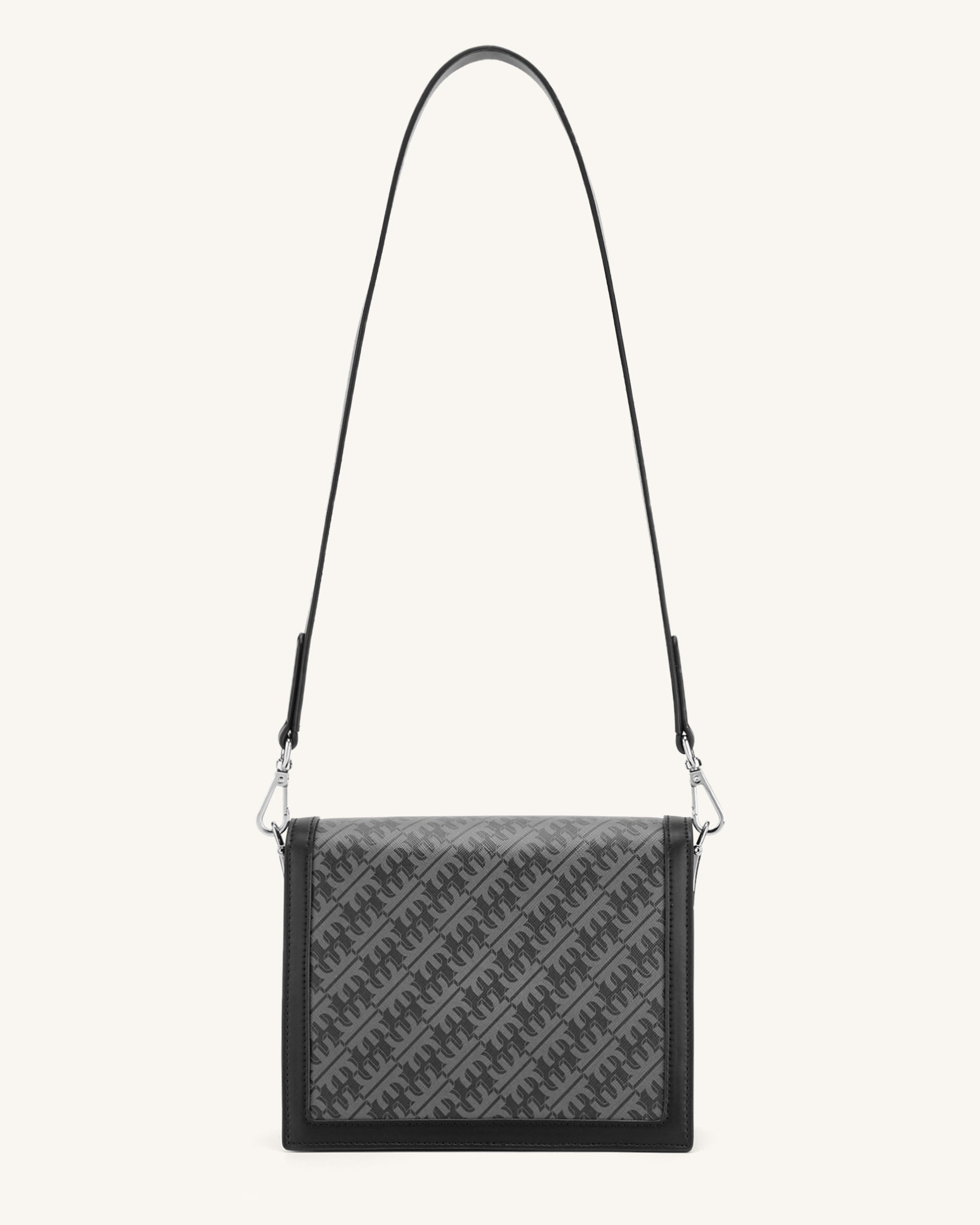 Jw Pei Fei Mini Flap Crossbody Iron Black