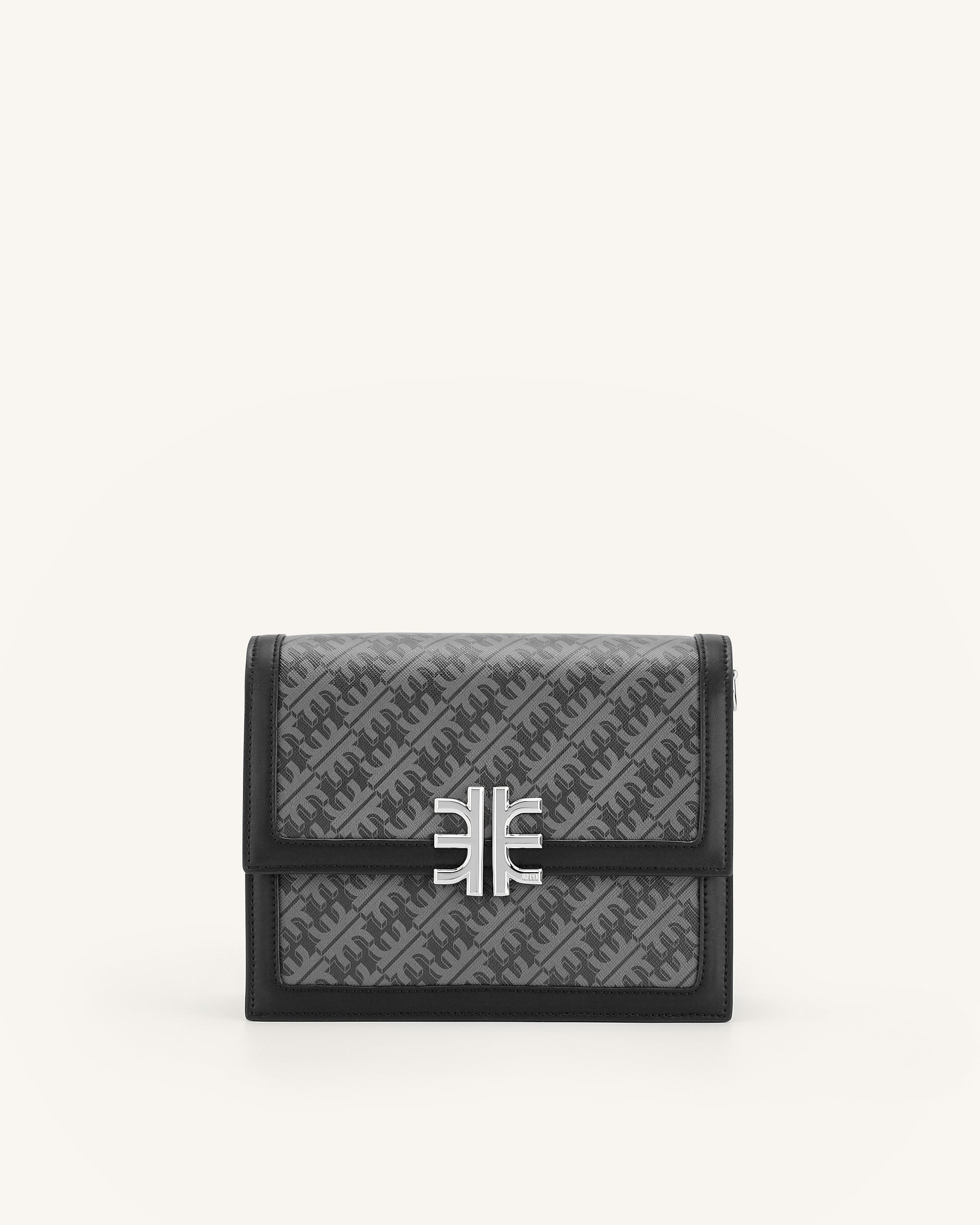 Jw Pei Fei Mini Flap Crossbody Iron Black