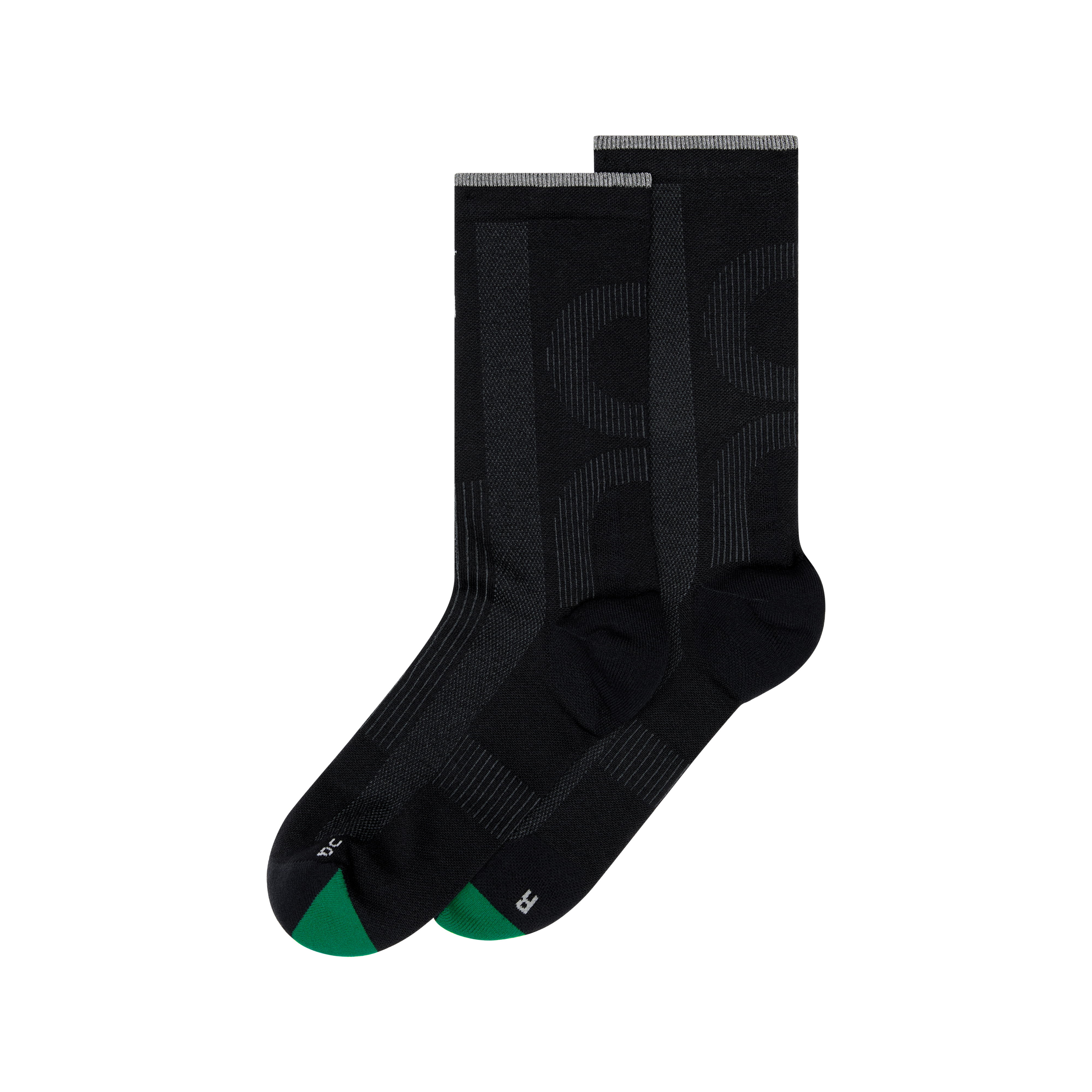 On Elite Run Sock High Black