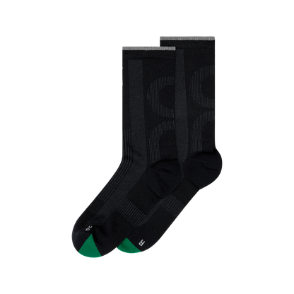 On Elite Run Sock High Black