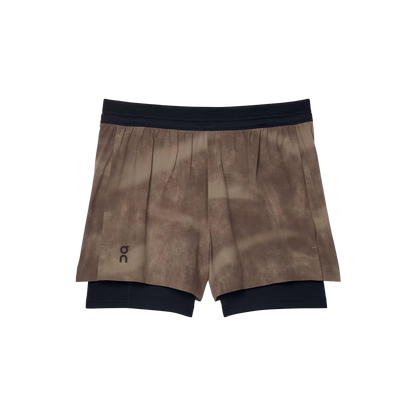 On 3" Performance Shorts Aop Cinder | Black (Women'S)