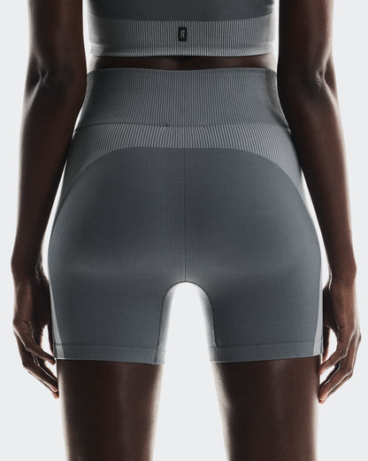 On Studio Knit Shorts Rock | Glacier (Women'S)