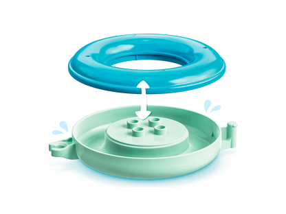 Lego Bath Time Fun Floating Animal Train