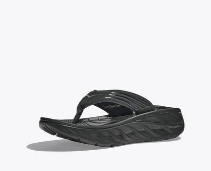 Hoka 'S Ora Recovery Flip Black Dark Gull Gray
