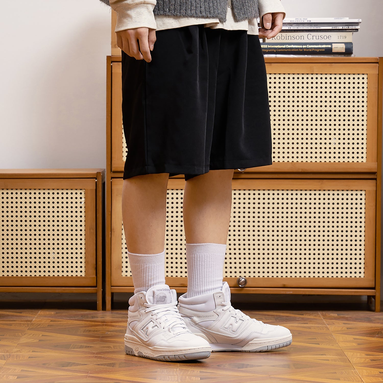 New Balance 650R Triple White