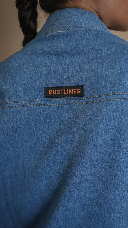 PADDED DENIM WOMEN'S JACKET