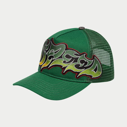 Godspeed GS Neo Trucker Hat (Green / Yellow / Red)