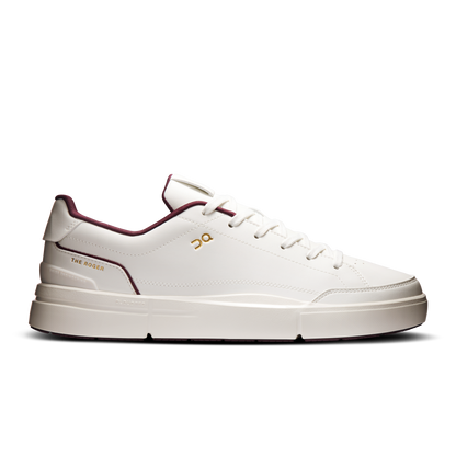 On The Roger Centre Court Ivory Maroon