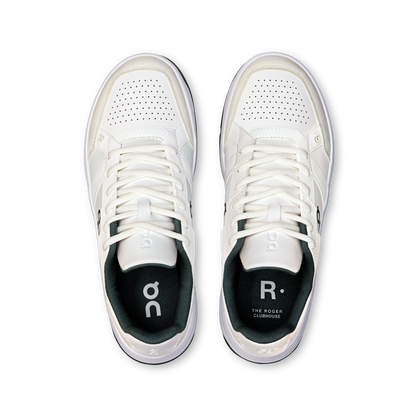 on running the roger clubhouse white evergreen (women's)