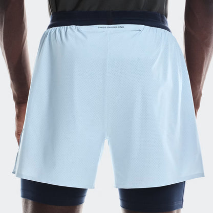 On 5" Performance 2/1 Shorts Arctic | Midnight