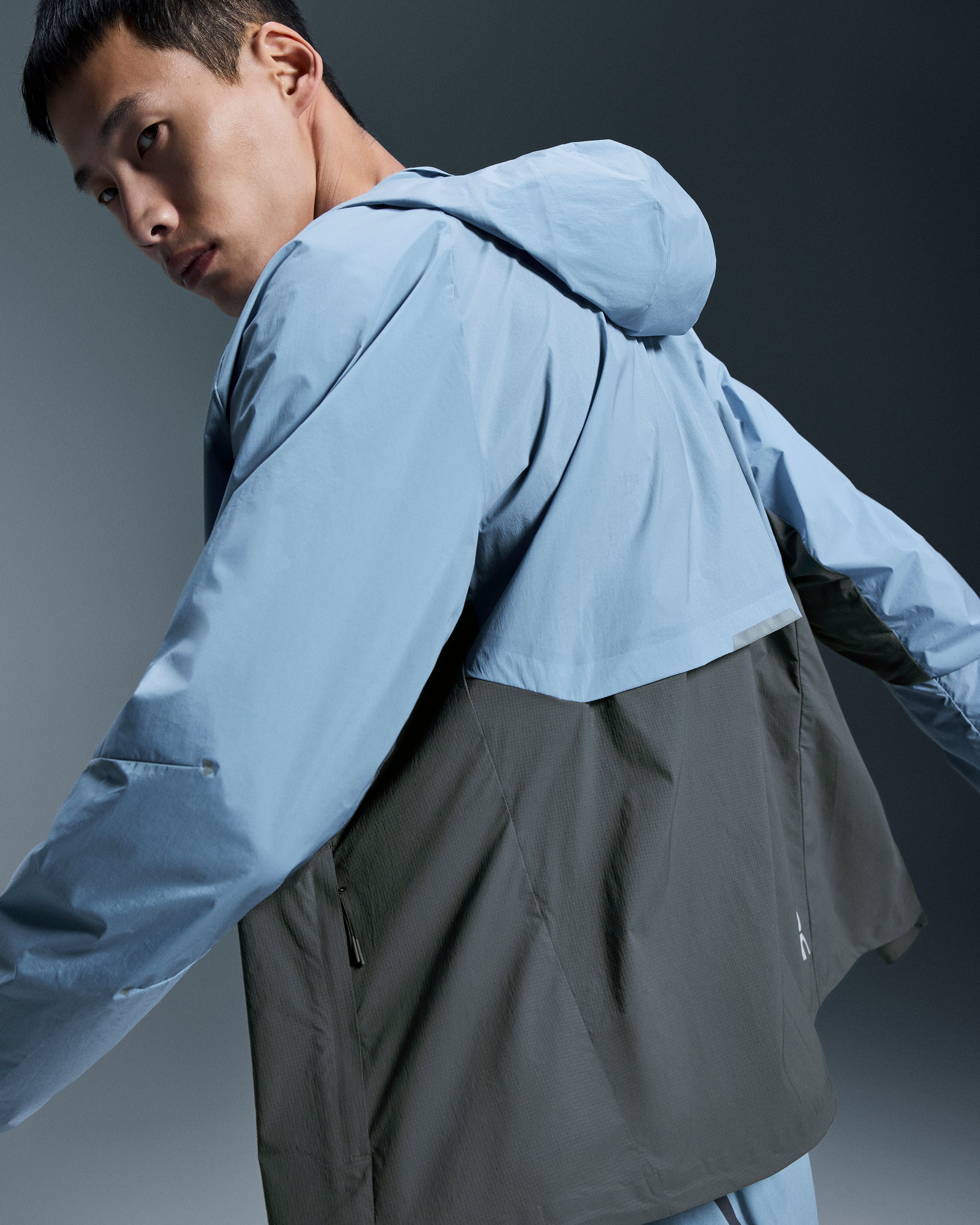 on core jacket Chambray | Eclipse