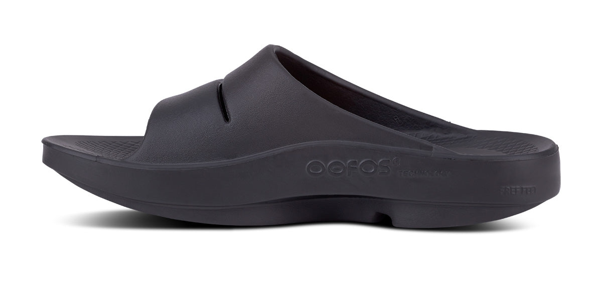 Oofos Women's Slide Black