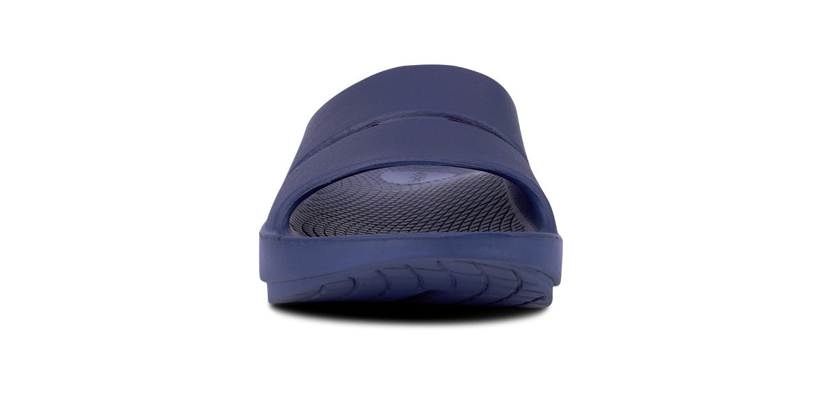 Oofos Women's Slide Navy