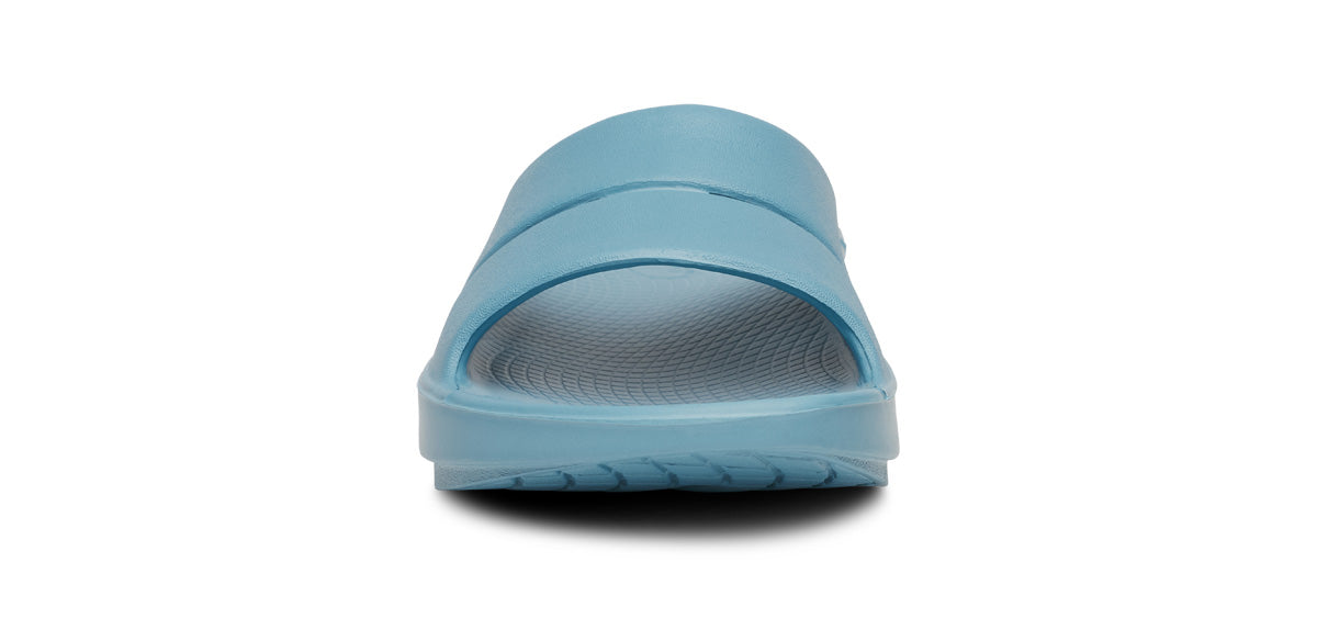 Oofos Women's Slide Ocean Blue