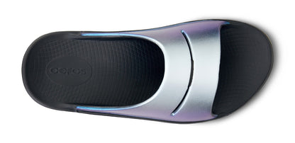 Oofos Women's Luxe Slide Frost