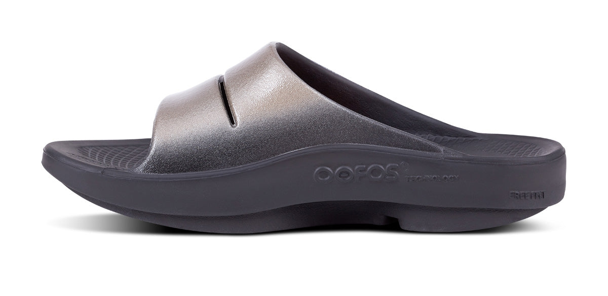 Oofos Women's Luxe Slide Latte