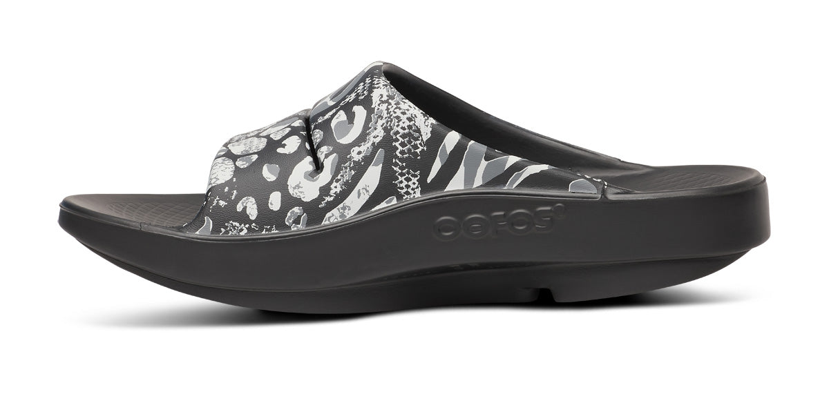 Oofos Women's Limited Slide Combo Camo