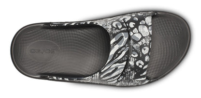 Oofos Women's Limited Slide Combo Camo