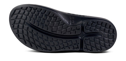 Oofos Women's Luxe Slide Midnight Spectre