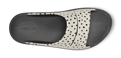 Oofos Women's Limited Slide Pebble