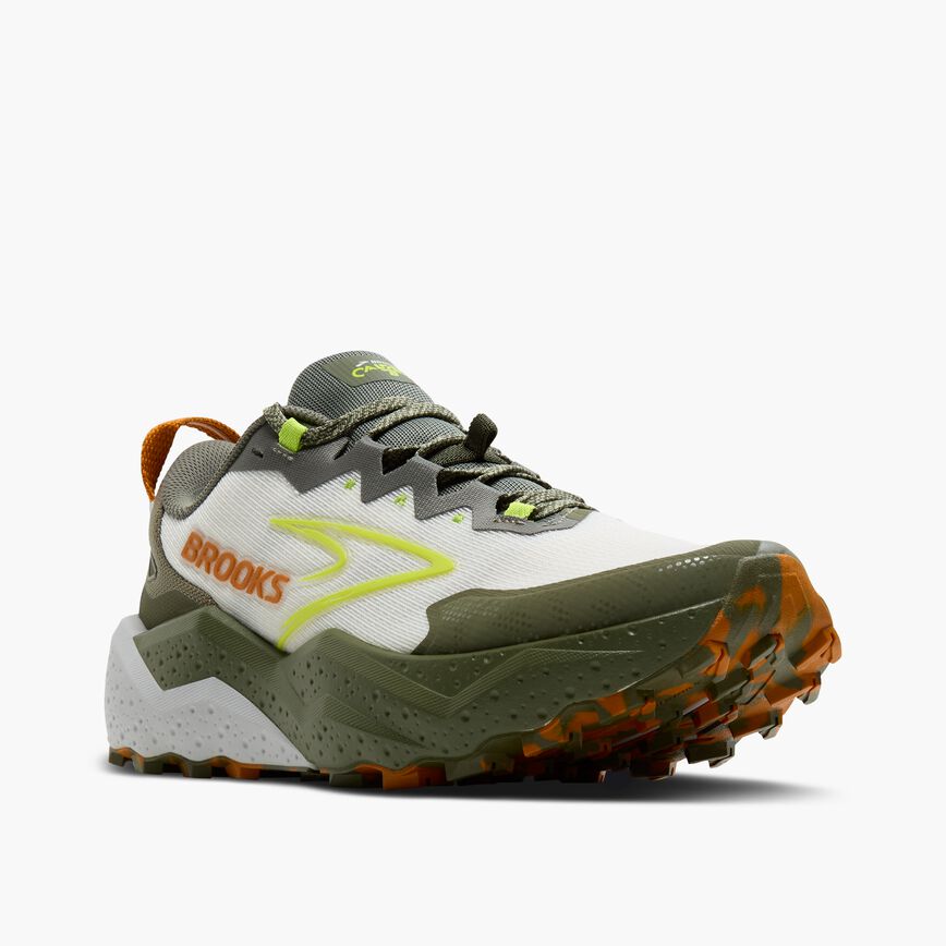 Brooks Caldera 8 Dusty Olive/Lime/Oyster