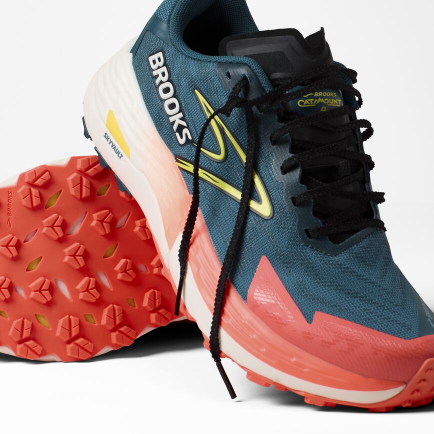 Brooks Catamount 4 Legion Blue/Celestial/Flame