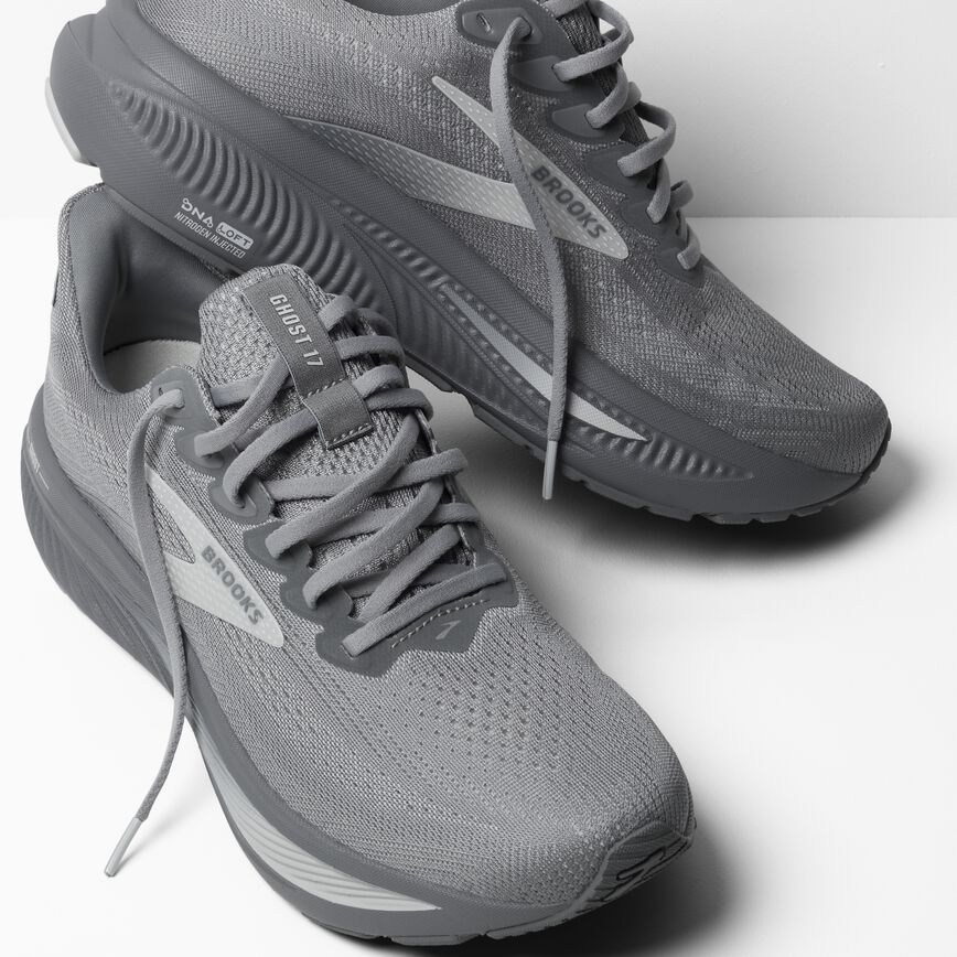 Brooks Ghost 17 Primer Gray/Oyster Mushroom