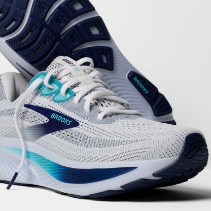 Brooks Ghost 17 White/Beacon Blue/Ipanema