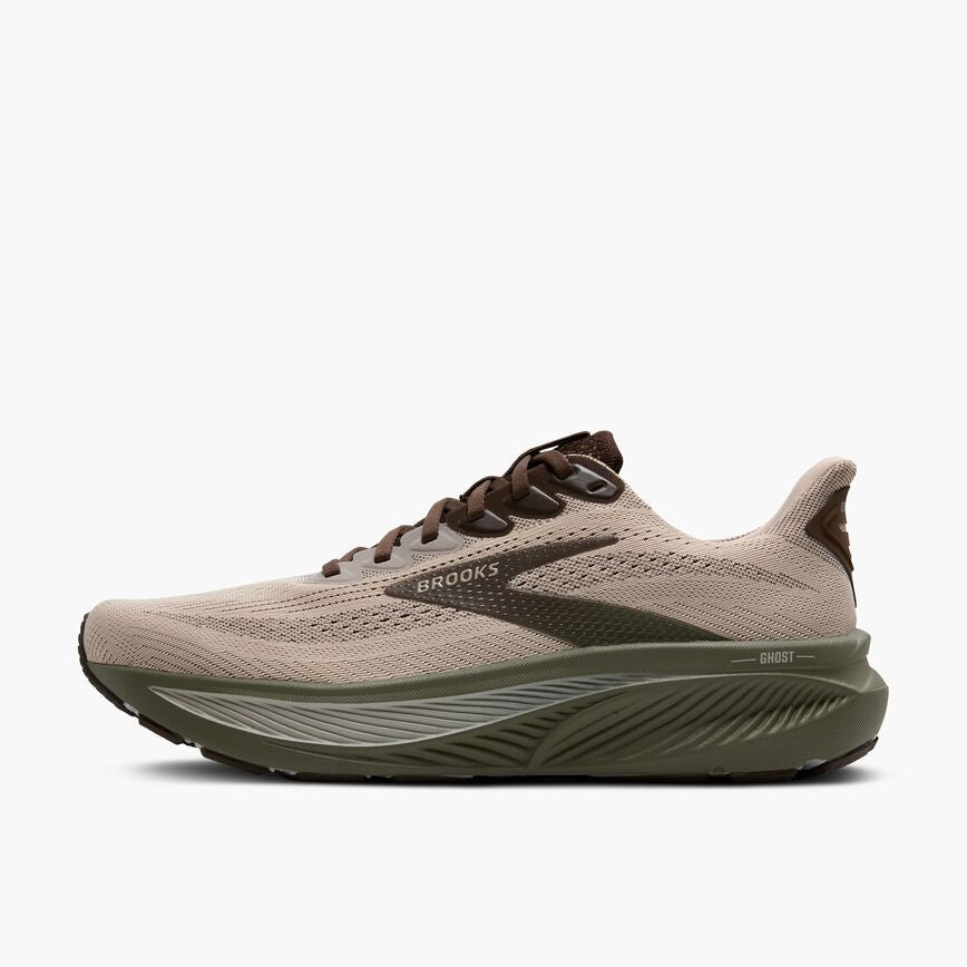 Brooks Ghost 17 Chateau Gray/Brown/Olive