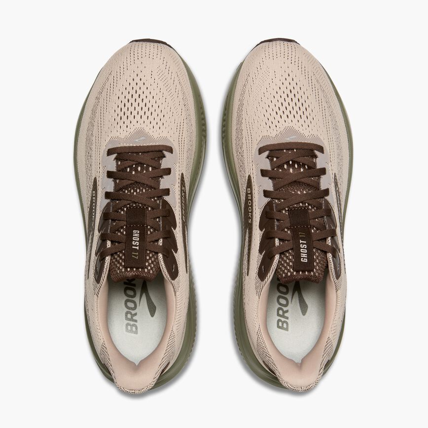 Brooks Ghost 17 Chateau Gray/Brown/Olive
