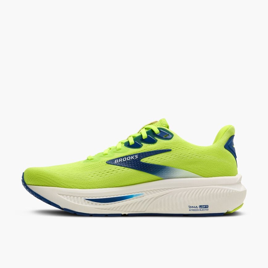 Brooks Ghost 17 Acid Lime/Navy/White