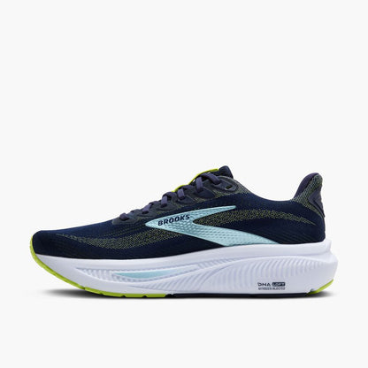 Brooks Ghost 17 Peacoat/Lime/Blue