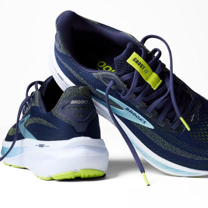 Brooks Ghost 17 Peacoat/Lime/Blue