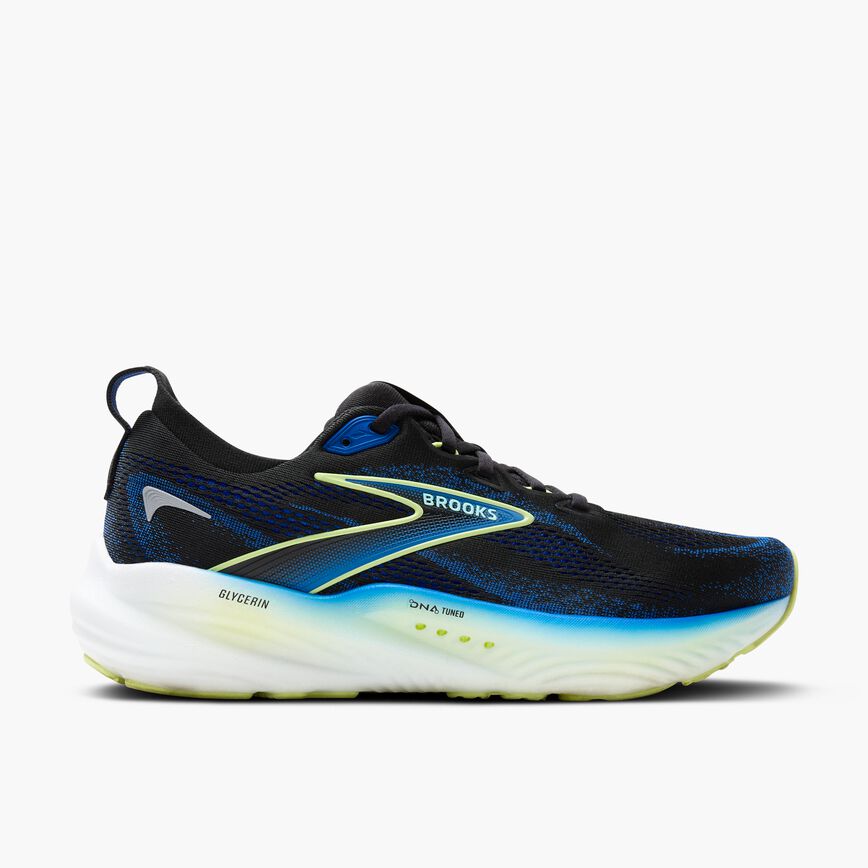 Brooks Glycerin 22 Black/Cobalt/Neo Yellow