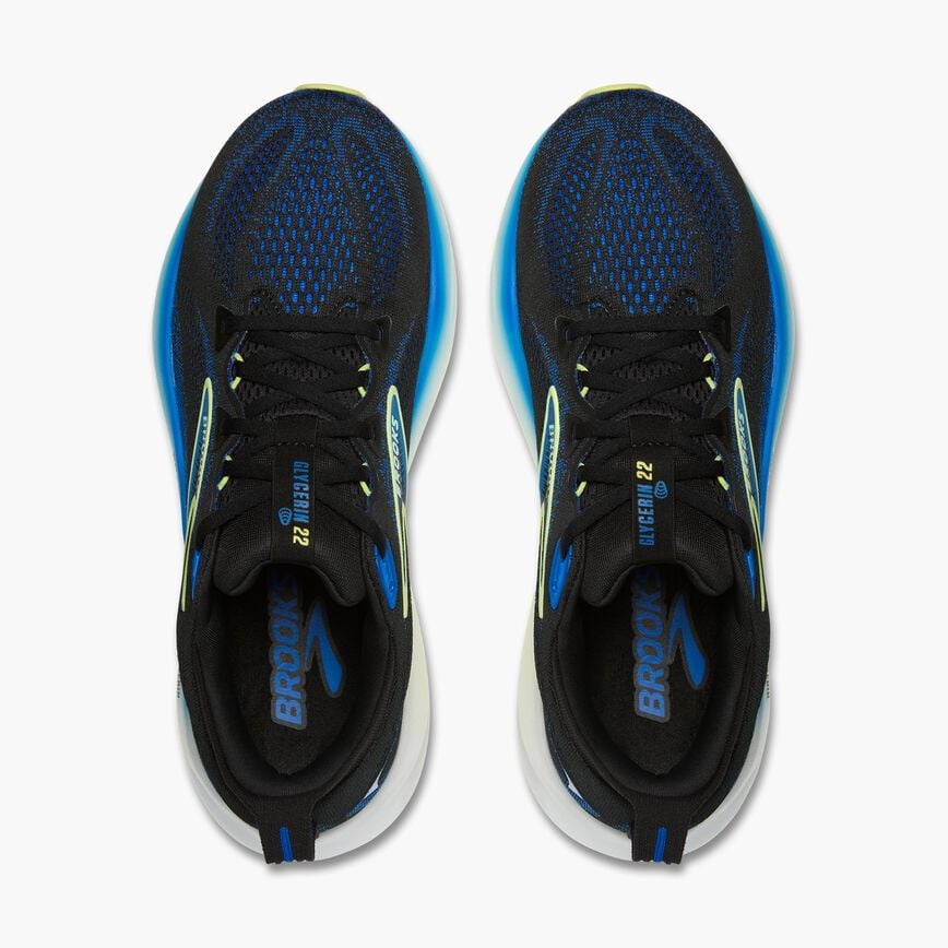 Brooks Glycerin 22 Black/Cobalt/Neo Yellow