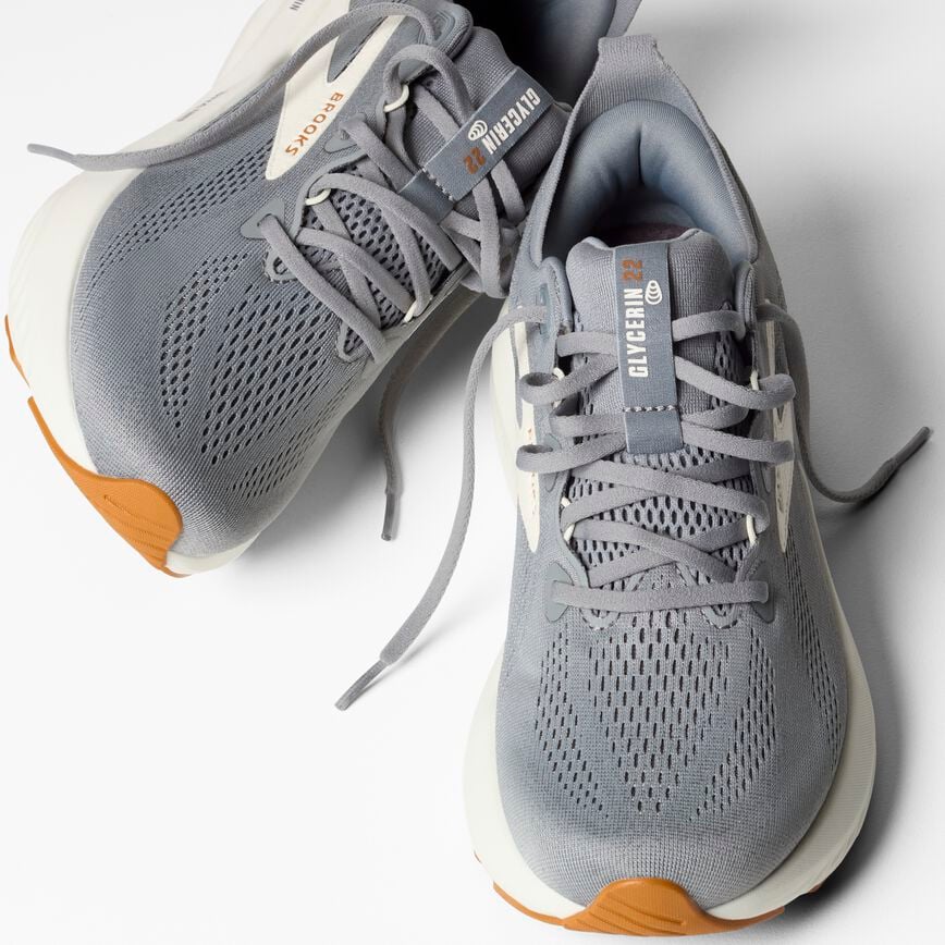 Brooks Glycerin 22 Primer Gray/Gray/Honey Ginger