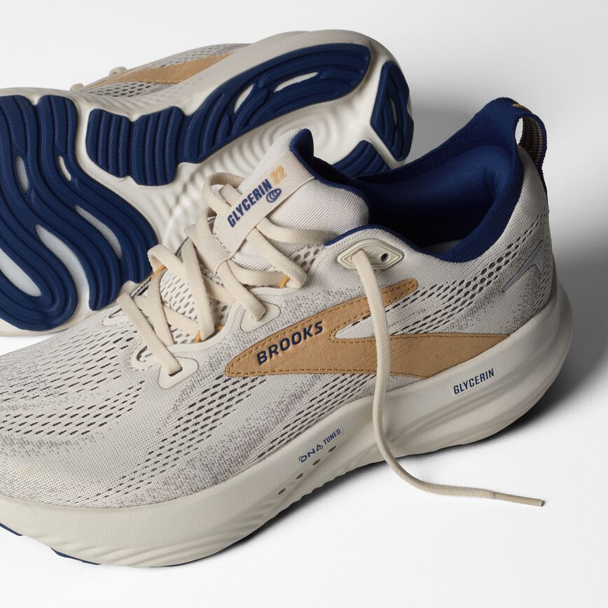 Brooks Glycerin 22 Moonbeam/Blue/Taffy