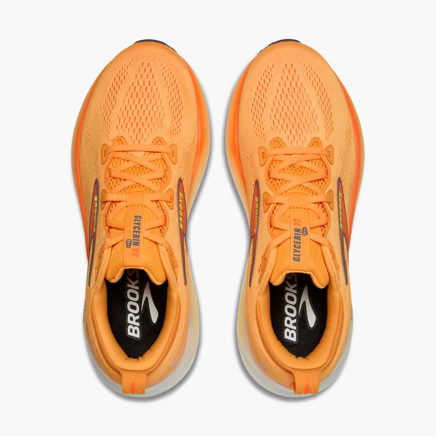 Brooks Glycerin 22 Orange/Nightlife/White