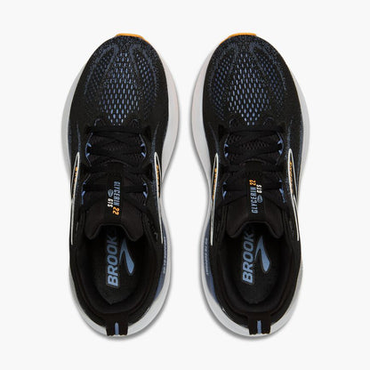 Brooks Glycerin GTS 22 Black/Country Blue/Orange Pop