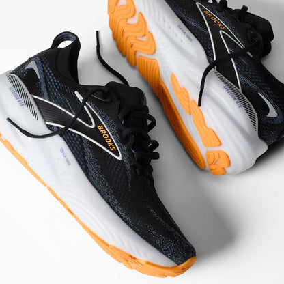 Brooks Glycerin GTS 22 Black/Country Blue/Orange Pop