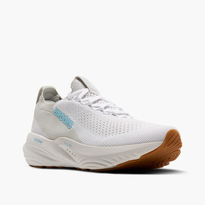 Brooks Glycerin StealthFit 22 White/Oyster/Blue
