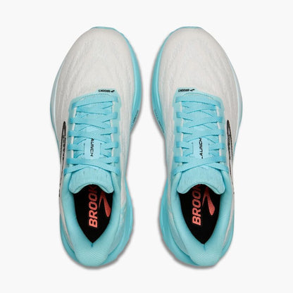 Brooks Launch 11 White/Atomizer/Pink Clay