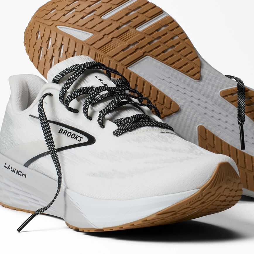 Brooks Launch 11 White/Grey/Black